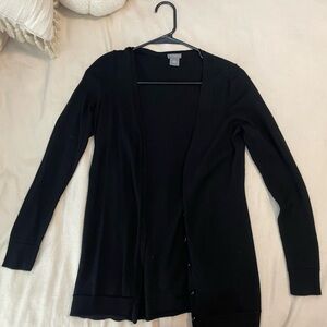 Ann Taylor black cardigan size S